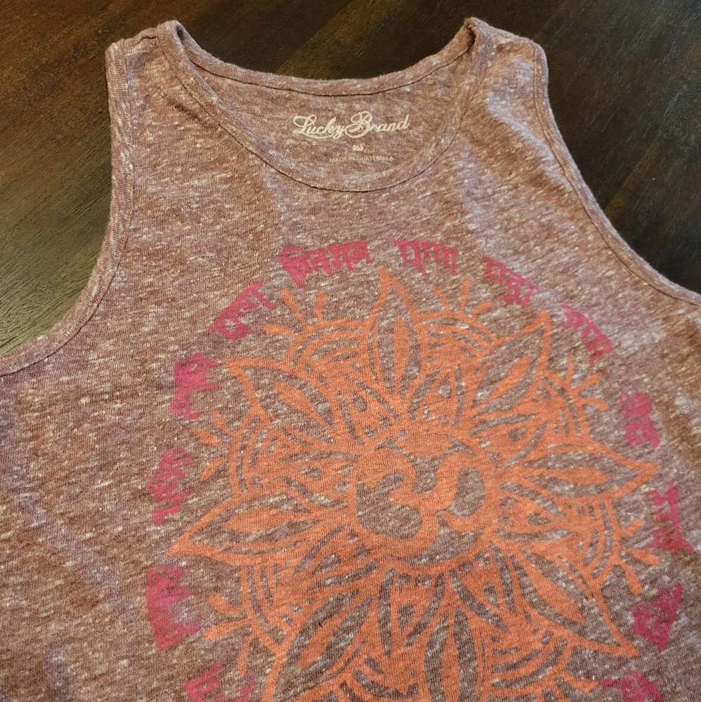 Lucky Brand Racerback Tank Top - Picture 2 of 4